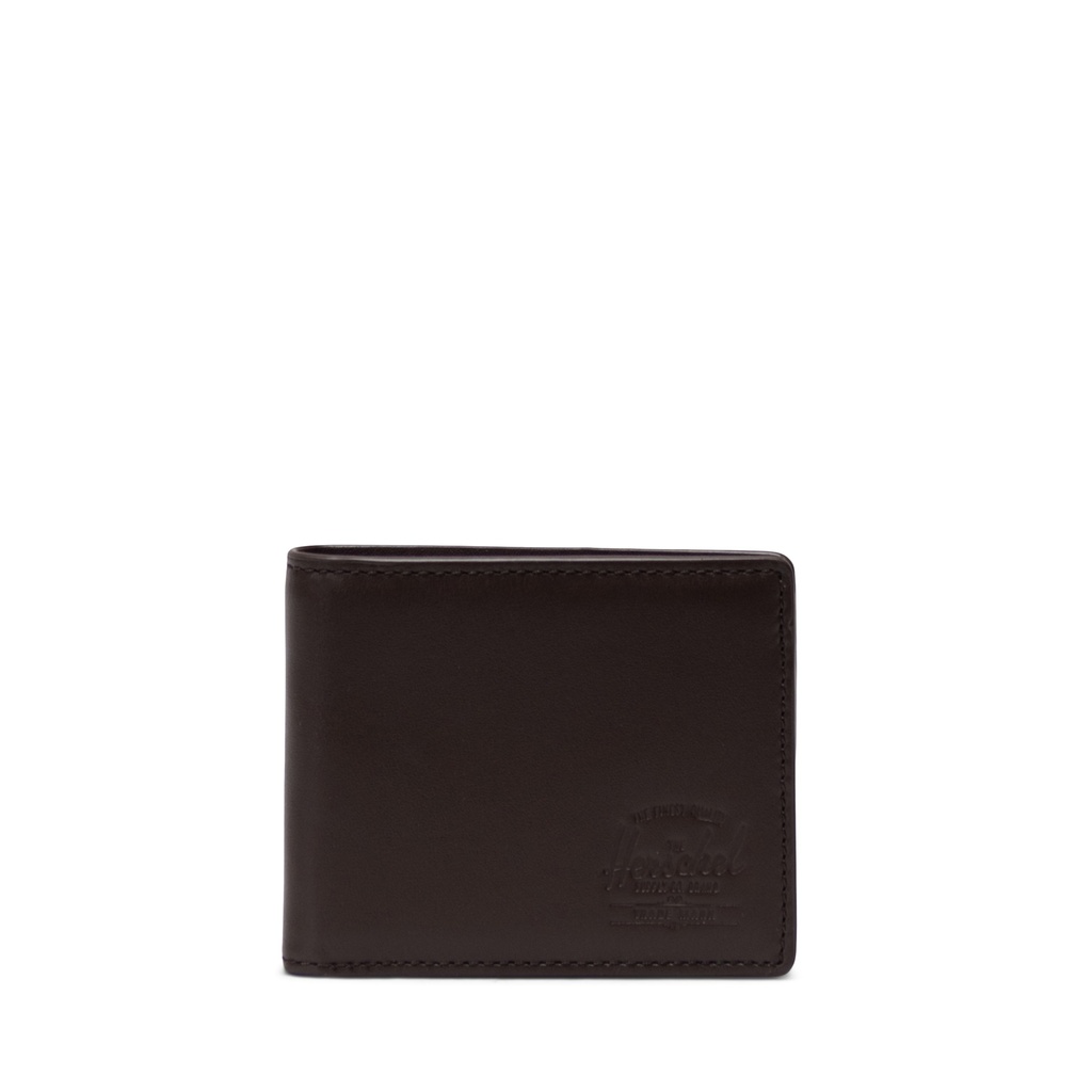 HERSCHEL HANK LEATHER WALLET - BROWN