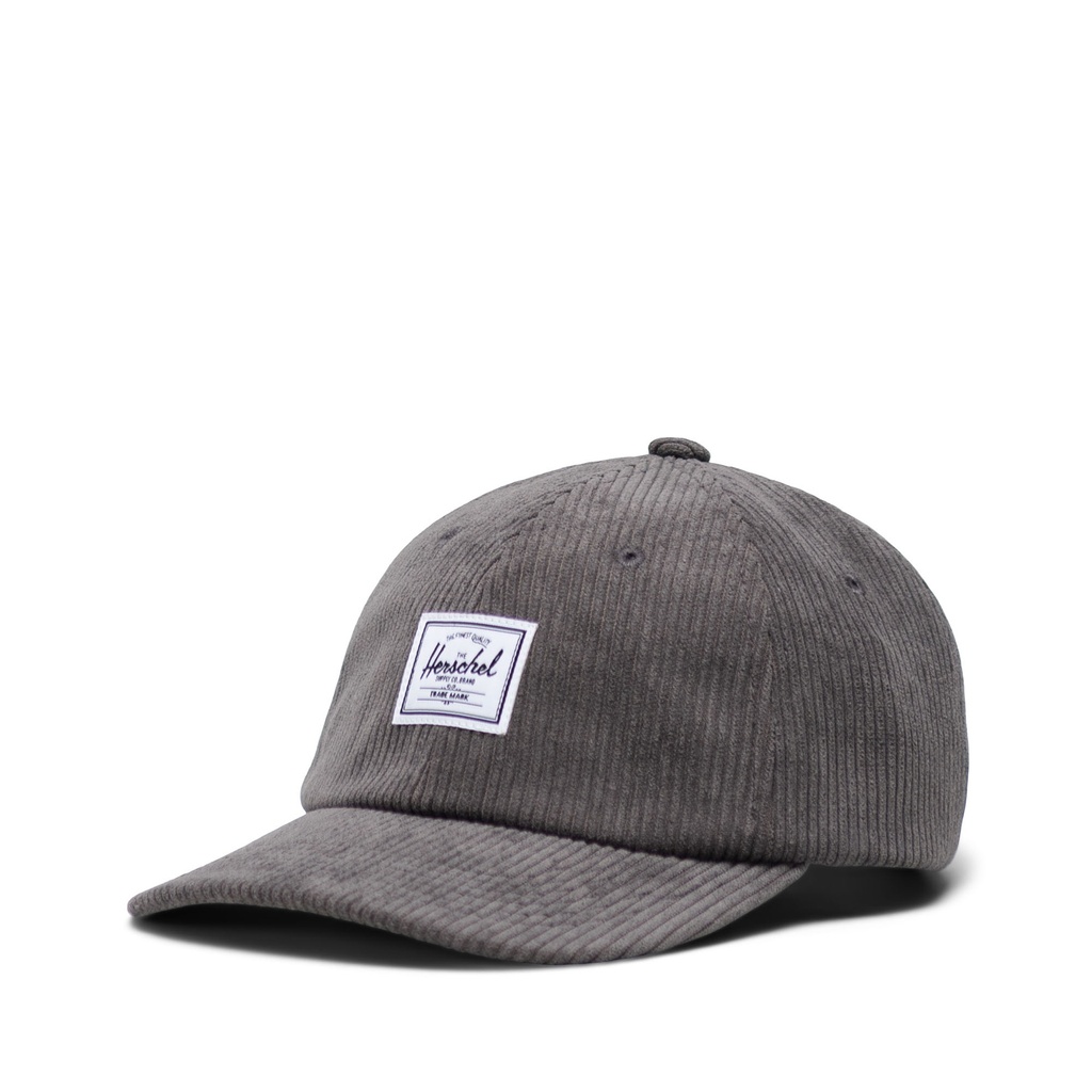 CASQUETTE HERSCHEL SYLAS CORDUROY - COOL GREY