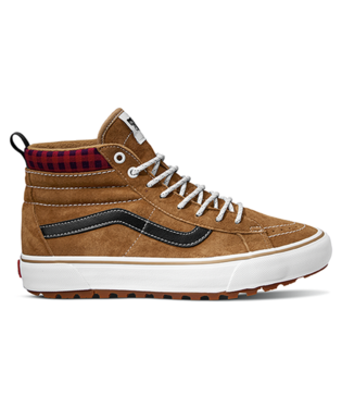 VANS SK8-HI MTE-1 - PLAID BROWN/BLACK