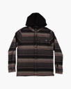 SALTY CREW MAINLAND LONG SLEEVE FLANNEL - BLACK