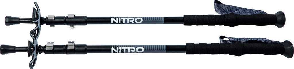 POLES NITRO TELESCOPIC - NOIR