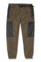 VOLCOM YZZOLATER FLEECE PANT - BLACK