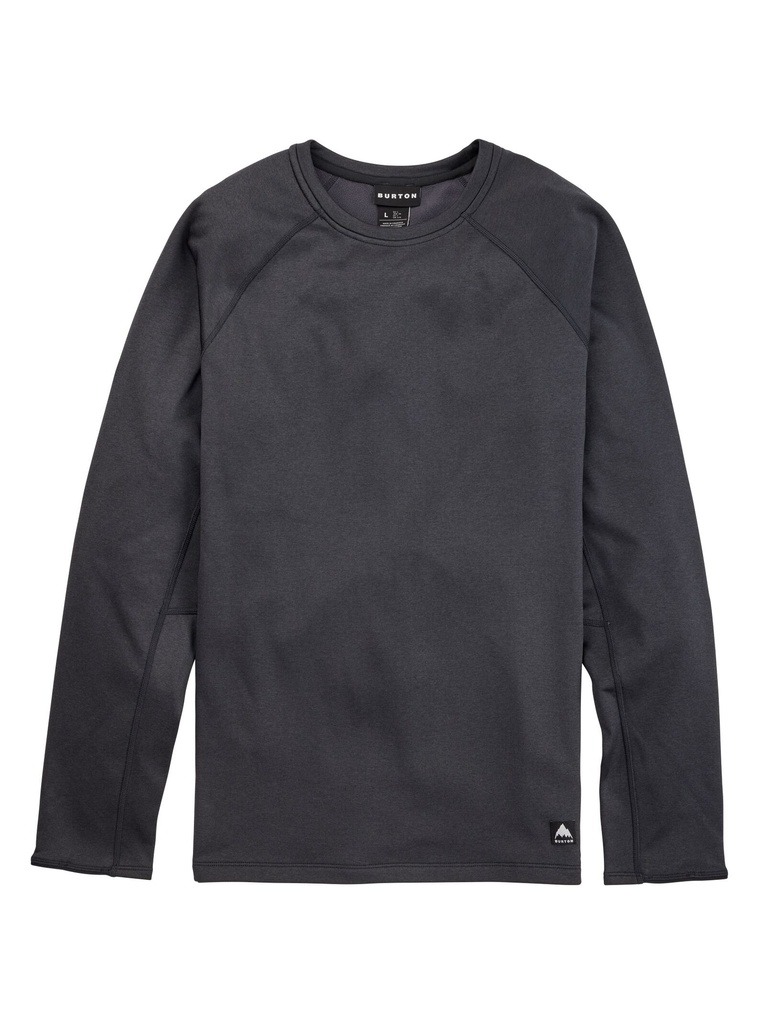 CHANDAIL À MANCHE LONGUE BURTON STOCKRUN CREWNECK - TRUE BLACK