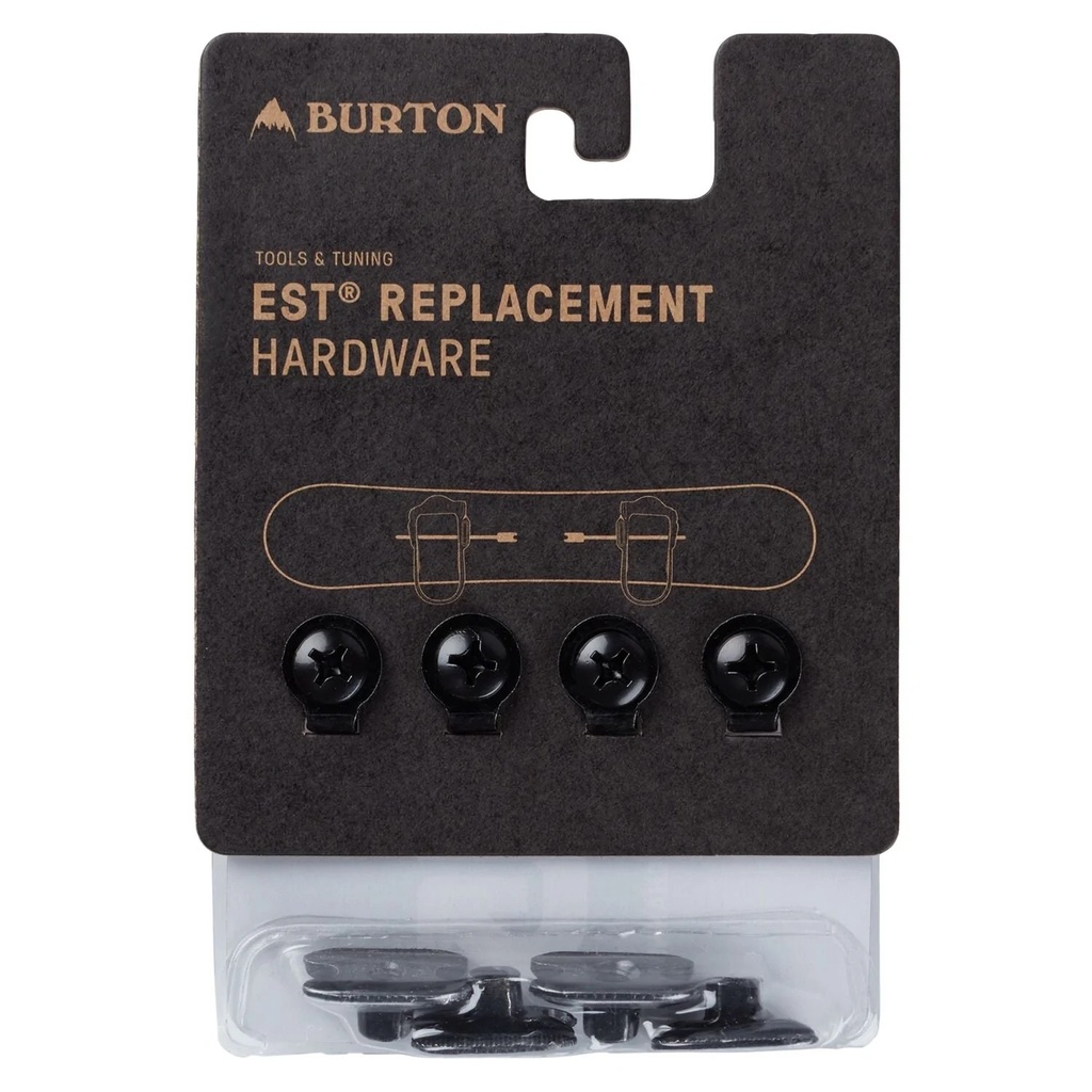BURTON EST HARDWARE SET - BLACK