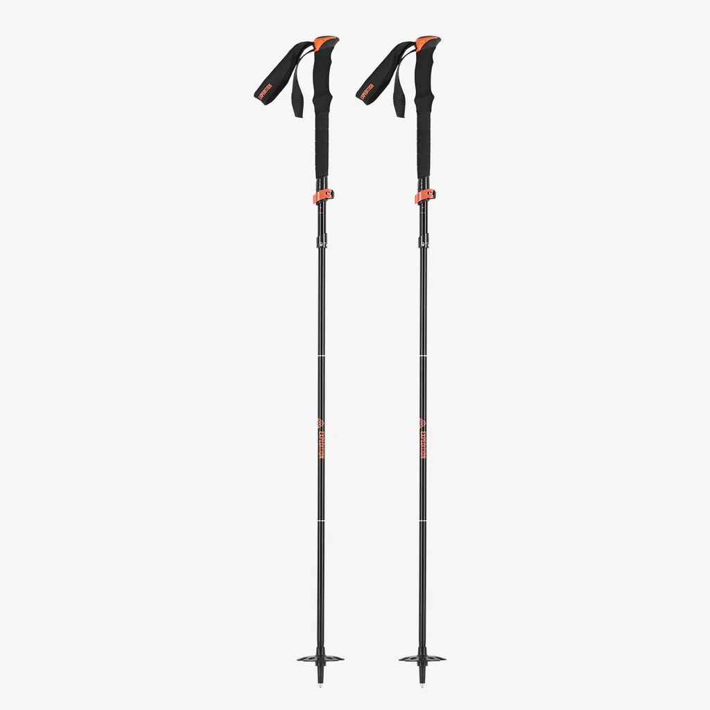 UNION ALUMINIUM TOURING POLES - BLACK