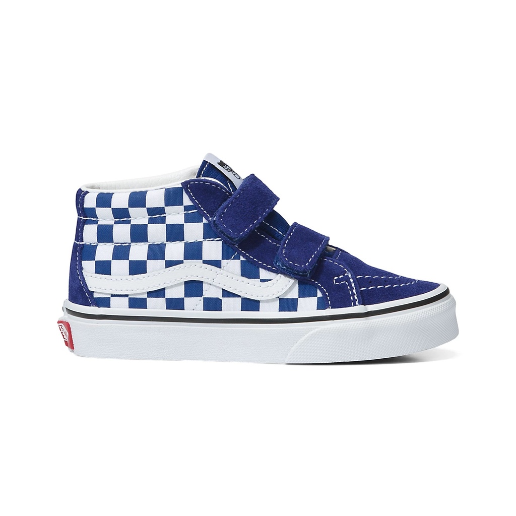 VANS TODDLER SK8-MID REISSUE V SHOES - THEORY BLUE