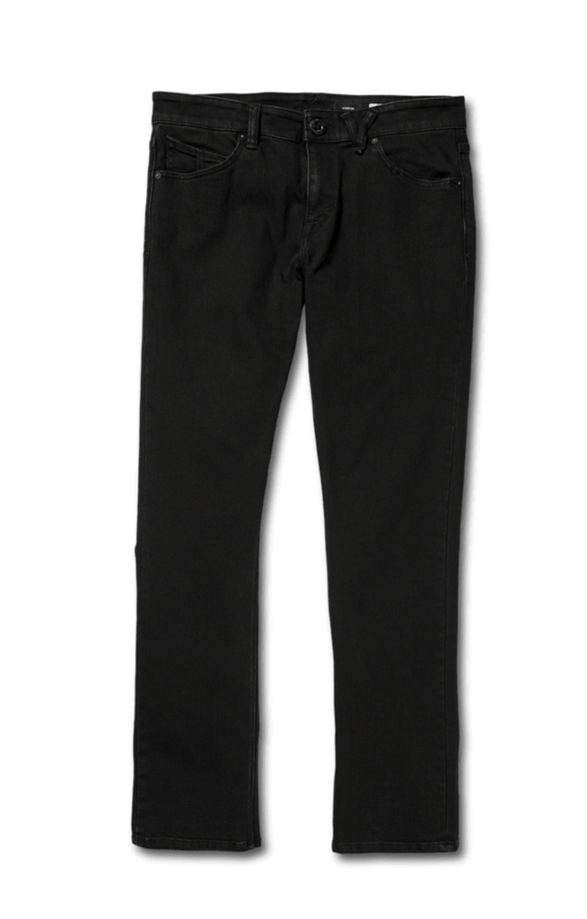 VOLCOM VORTA DENIM JEANS - BLACKOUT (BKO)