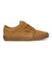 VANS SKATE CHUKKA LOW SHOES - LIGHT BROWN/GUM