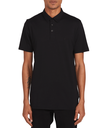 VOLCOM WOWSER POLO SHORT SLEEVE - BLACK