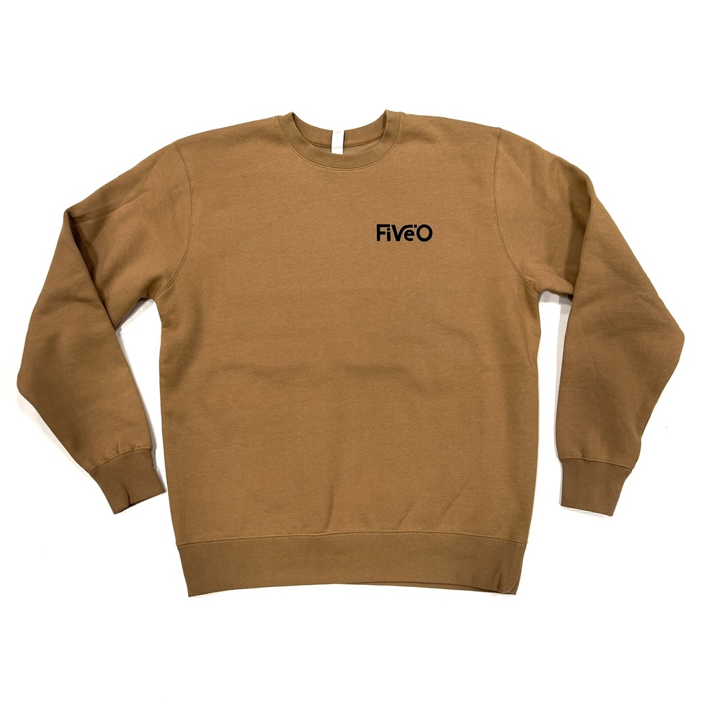 Coton Ouaté Crewneck 5-0 Sharpie - Sandstone