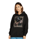VOLCOM WOMEN'S TRULY STOKED BOYFRIEND PULL OVER - BLACK