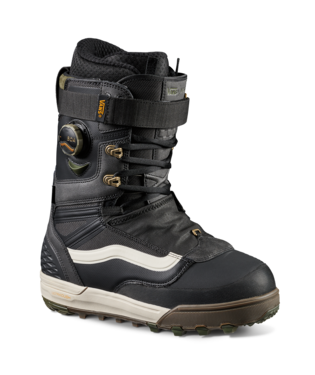 VANS INFUSE SNOWBOARD BOOTS - PAISLEY SUEDE BLACK/OLIVE