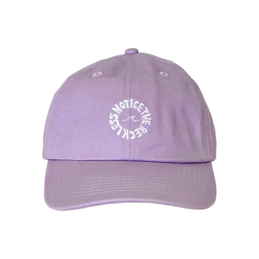CASQUETTE NOTICE THE RECKLESS GOOD VIBES DAD'S HAT - PURPLE