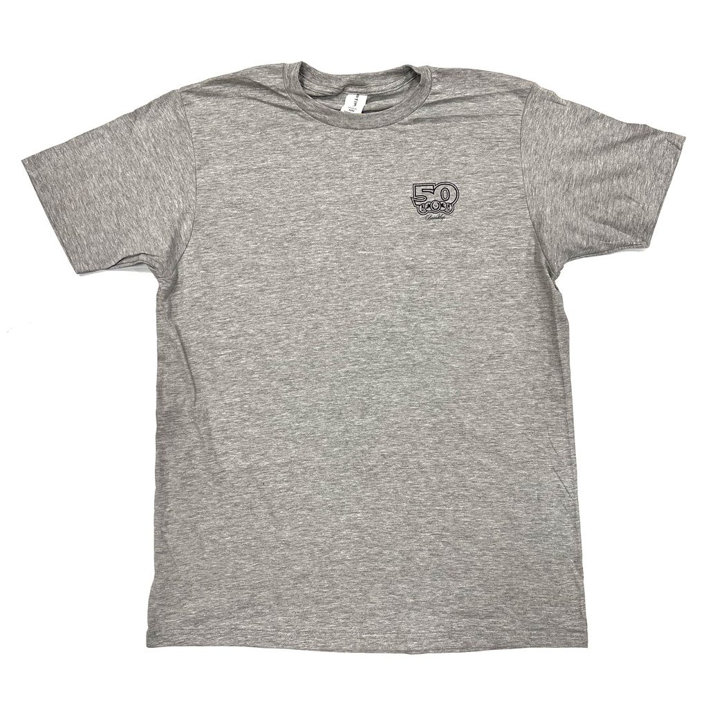 T-Shirt 5-0 Outline Pocket - Gris