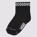 BAS VANS PEEK-A-CHECK ROX HALF CREW POUR PETITE FILLE - NOIR