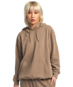 RVCA TEST DRIVE HOODIE FOR WOMEN - DARK KHAKI
