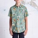 CHEMISE SALTY CREW JUNIOR LAYDAY BOYS WOVEN - SAGE