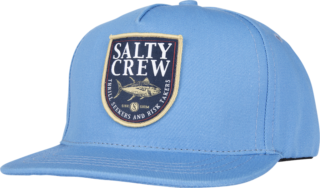 CASQUETTE SALTY CREW JUNIOR CURRENT 5 PANEL - MARINE BLUE