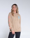 SALTY CREW WOMEN'S KELP FOREST BOYFRIEND HOODY - SANDSTONE