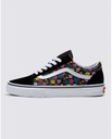 Soulier Vans Old Skool - Floral Black/White