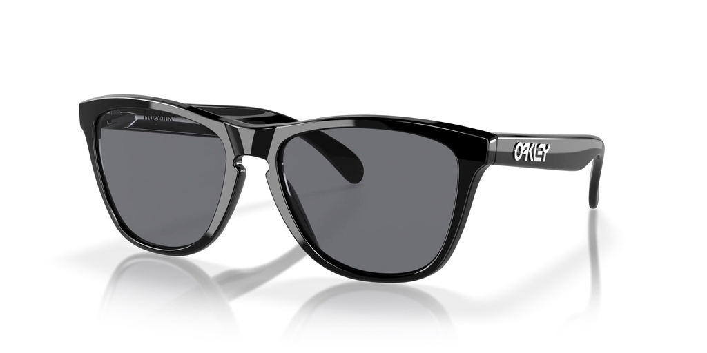 OAKLEY FROGSKINS POLISHED BLACK W/ GREY