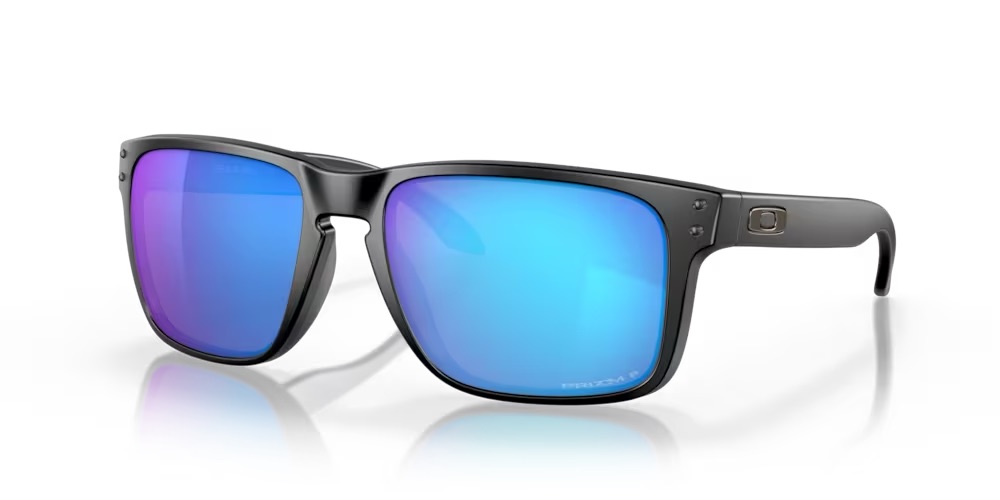 OAKLEY HOLBROOK XL MATTE BLACK W/ PRIZM SAPPHR IRID POLARIZED