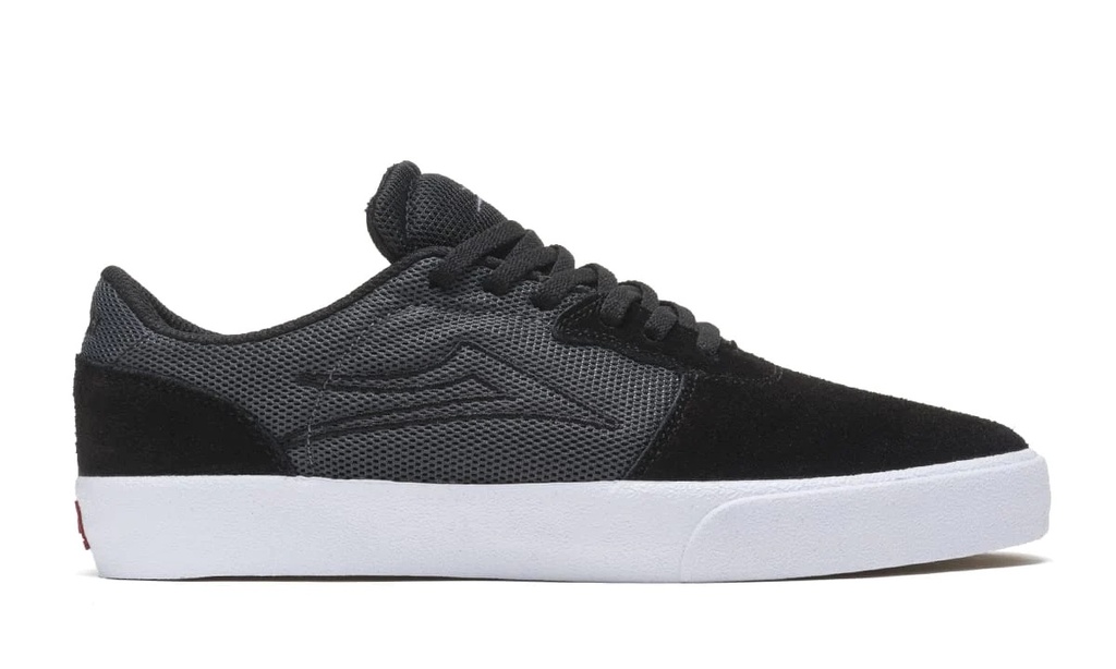 SOULIER LAKAI CARDIFF - BLACK/GREY SUEDE