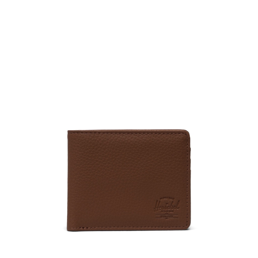 HERSCHEL ROY VEGAN LEATHER - SADDLE BROWN