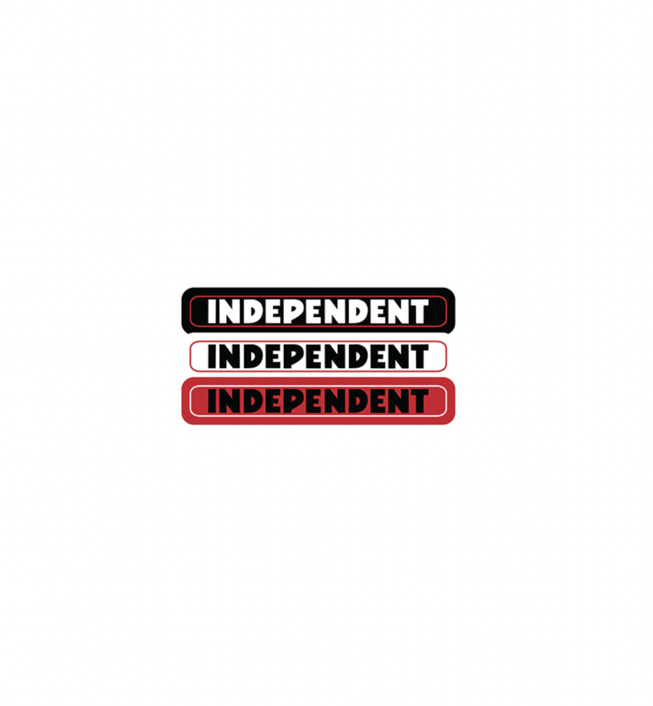INDEPENDENT STICKERS BAR 4in 