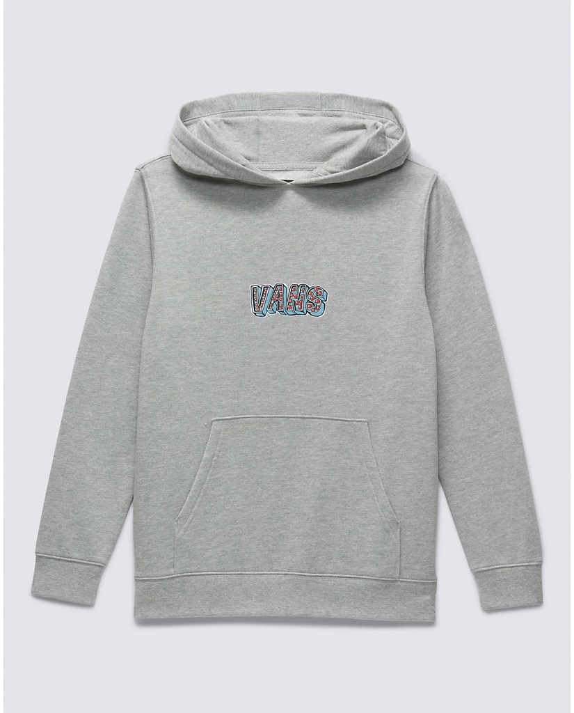 COTON OUATÉ VANS JUNIOR VAN DOREN BBQ PULL OVER - CEMENT HEATHER