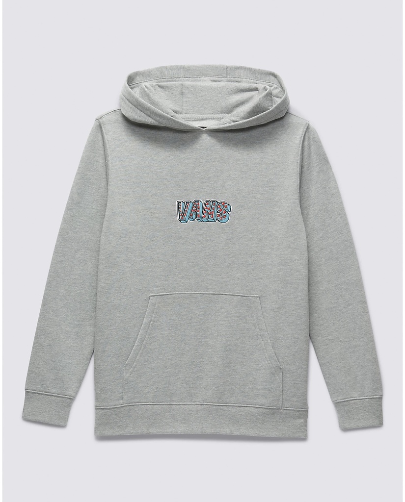 COTON OUATÉ VANS JUNIOR VAN DOREN BBQ PULL OVER - CEMENT HEATHER