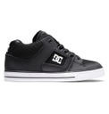 DC KIDS PURE MID-TOP SHOES - BLACK/WHITE