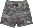 BOARDSHORT SALTY CREW ISLAND DAYS ELASTIC - BLACK/TAN