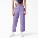 Pantalon Dickies Cropped Cargo Pants pour femme - Purple Rose