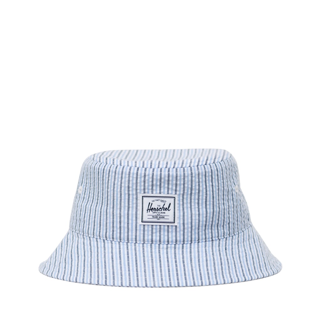 CHAPEAU HERSCHEL NORMAN BUCKET HAT - BLUE/WHITE STRIPE