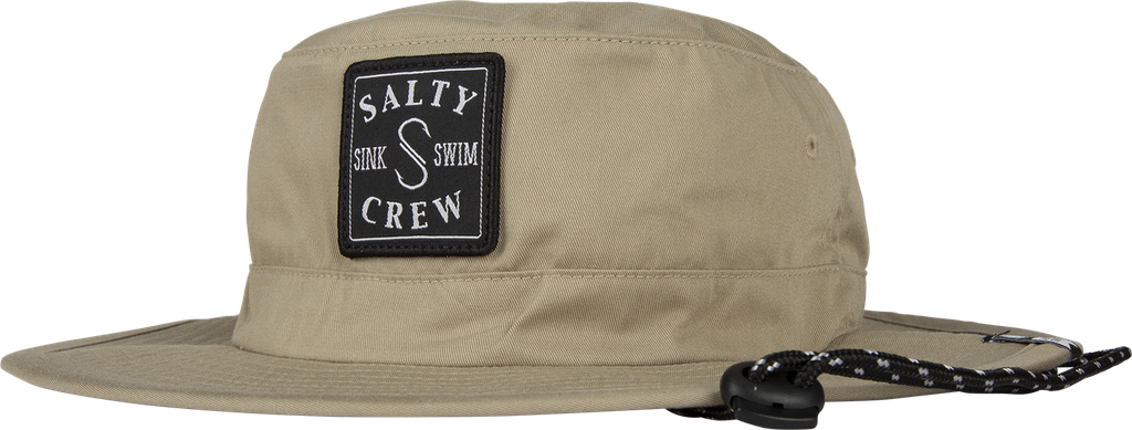 CHAPEAU SALTY CREW S-HOOK BOONIE - DARK KHAKI