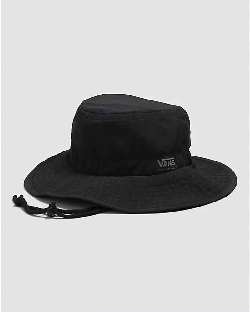 CHAPEAU VANS OUTDOORS BOONIE NYLON BUCKET - NOIR