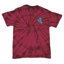 SANTA CRUZ T-SHIRT SCREAMING HAND - SPIDER BURGUNDY
