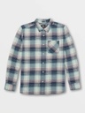VOLCOM GLENSTONE LS WOVEN - NAVY