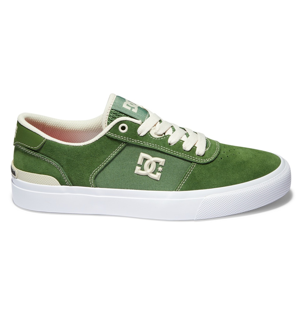 DC TEKNIC S JAAKKO SKATE SHOES - OLIVE