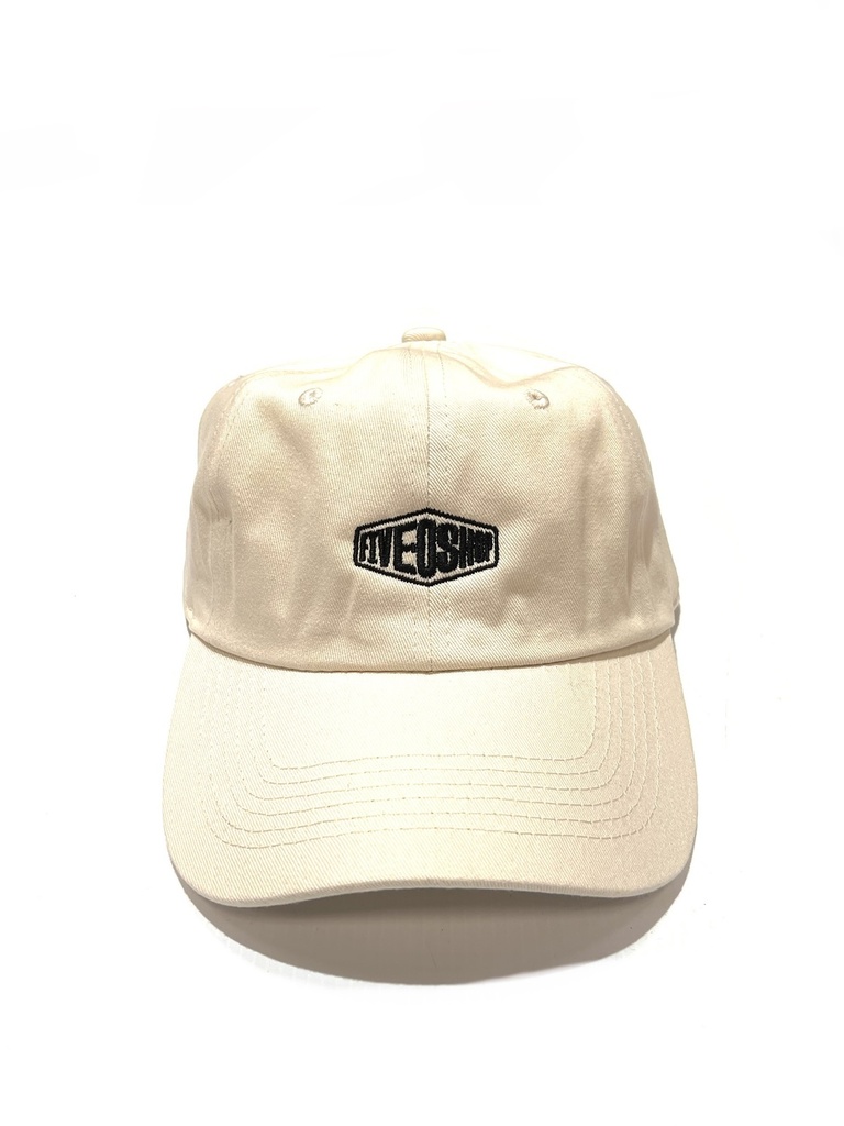 5-0 Cornerstore Dad Hat - Light Beige