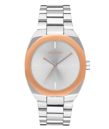 Nixon Catalyst Watch - Silver / Rose Gold