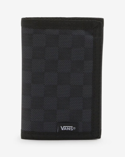 VELCRO VANS SLIPPED WALLET BLACK/CHARCOAL