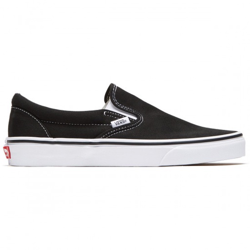 Vans Classic Slip-On Shoes - BLACK