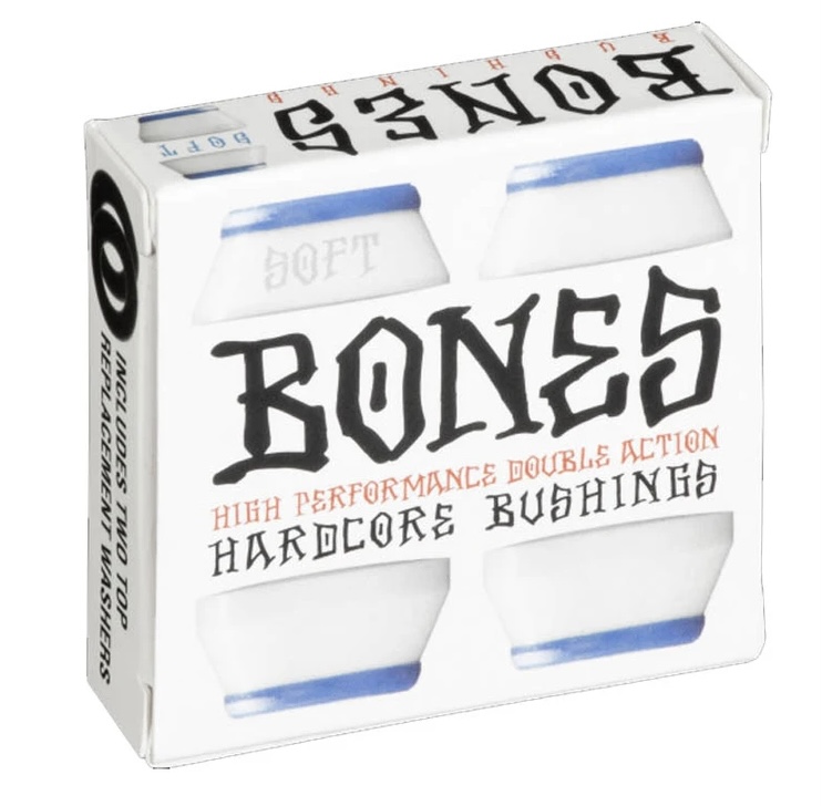 BONES BUSHINGS - SOFT WHITE (81A)