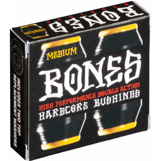 BONES BUSHINGS - MEDIUM BLACK (91A)