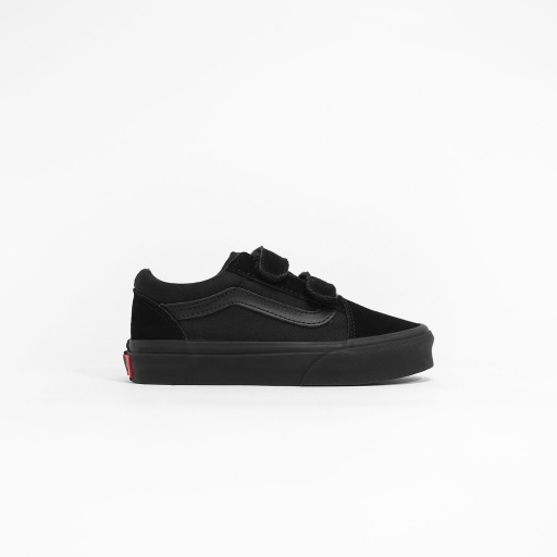 Vans Old Skool V Kids Shoes Blk/Blk