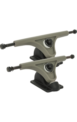 GLOBE SLANT MAG REVERSE KINGPIN TRUCKS 180mm - GREY/BLACK