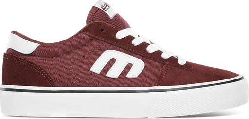 ETNIES CALLI VULC KIDS SHOES - BURGUNDY