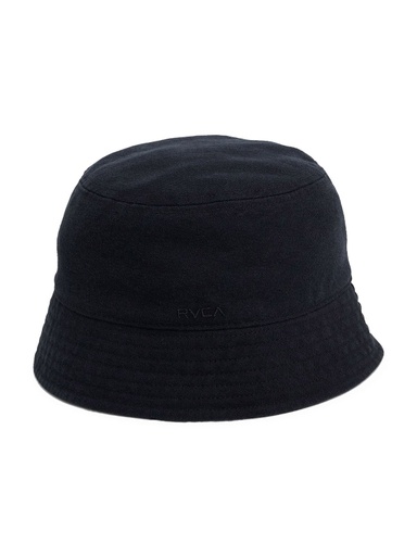 RVCA DROP IN BUCKET HAT FOR WOMEN - BLACK